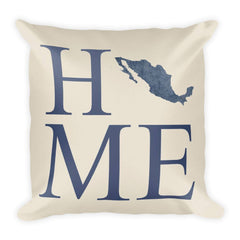 Mexico Map Pillow – Modern Map Art