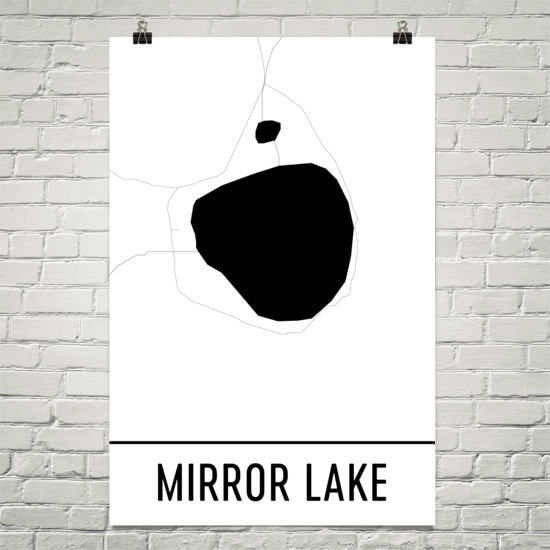Mirror Lake OR Art and Maps