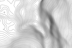 Monashee Topographic Map Art