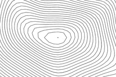 Mount McLoughlin Topographic Map Art