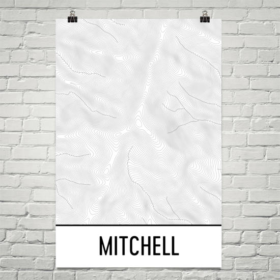 Mount Mitchell Topographic Maps