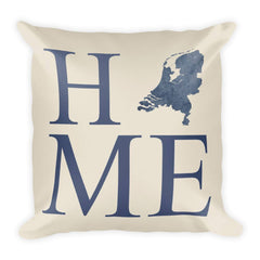 Netherlands Map Pillow – Modern Map Art