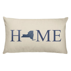 New York Map Pillow – Modern Map Art