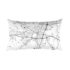 Oxford Map Pillow – Modern Map Art