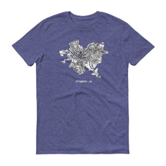 Pittsburgh Map T-Shirts