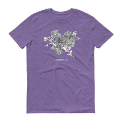 Pittsburgh Map T-Shirts
