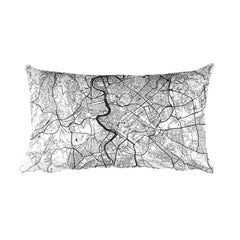 Rome Map Pillow – Modern Map Art