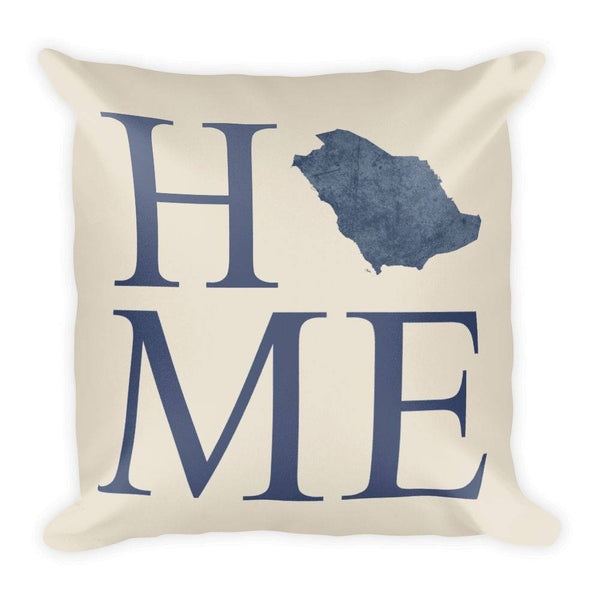 Saudi Arabia Map Pillow – Modern Map Art