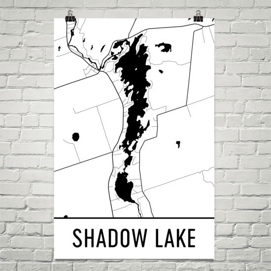 Shadow Lake ON Art and Maps