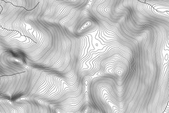 Skagway Topographic Map Art