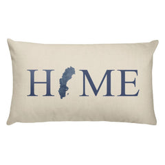 Sweden Map Pillow – Modern Map Art