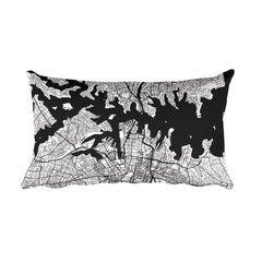 Sydney Map Pillow – Modern Map Art