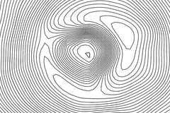 Vesuvius Topographic Map Art