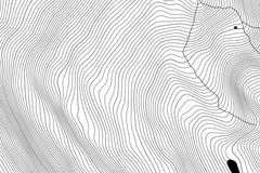Whistler Topographic Map Art