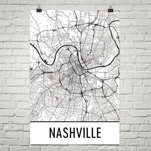 Tennessee Gifts, Souvenirs, and TN Décor – Modern Map Art