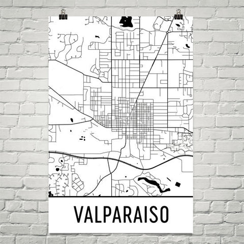 Indiana Gifts, Souvenirs, and IL Décor – Modern Map Art