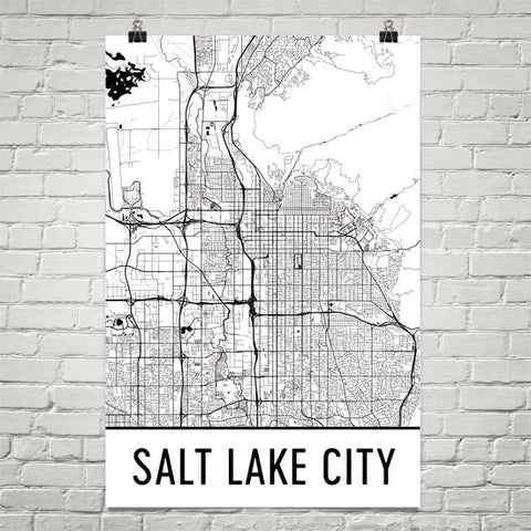 Utah Gifts, Souvenirs, and UT Décor – Modern Map Art