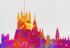 London Skyline Art Print