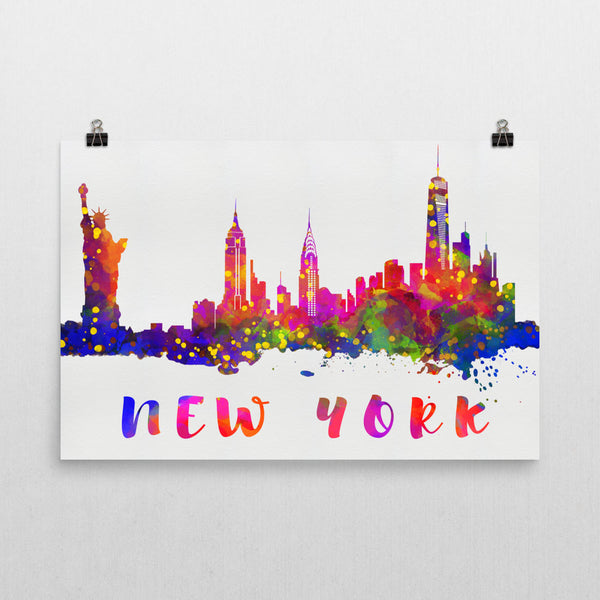 New York Skyline Art Print