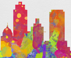 San Francisco Skyline Art Print