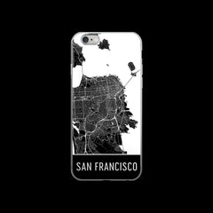 San Francisco Map iPhone 6 Plus or 6s Case by Modern Map Art