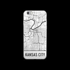 Kansas City Map iPhone 5 or 5s Case by Modern Map Art