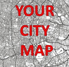 Custom Map, Art, Print, Poster, Wall Art From $29.99 - ModernMapArt