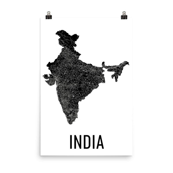 India Map Poster