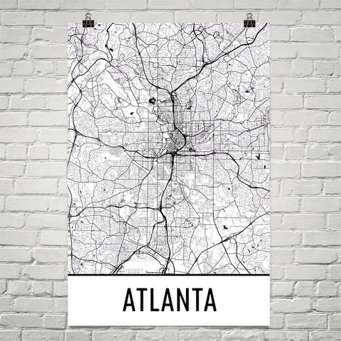 Georgia Gifts, Souvenirs, and GA Décor – Modern Map Art