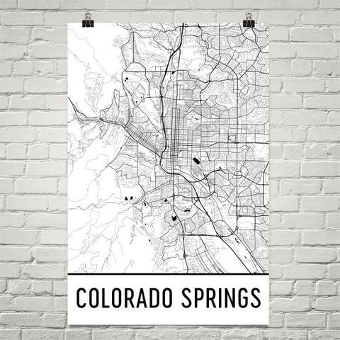 Colorado Gifts, Souvenirs, and CO Décor – Modern Map Art