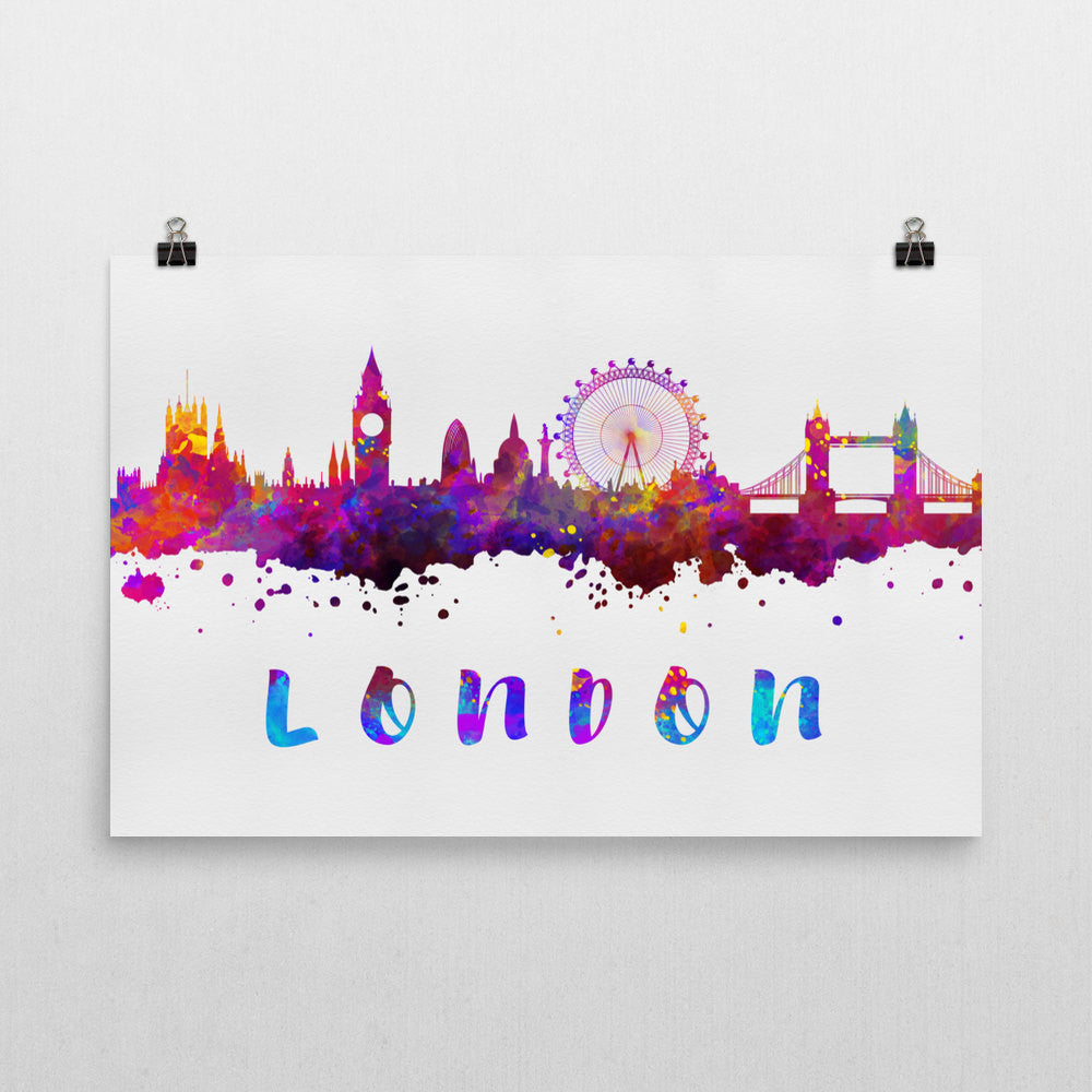 London Skyline Art Print