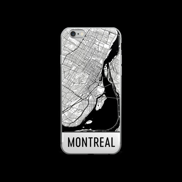 Montreal Map iPhone 5 or 5s Case by Modern Map Art