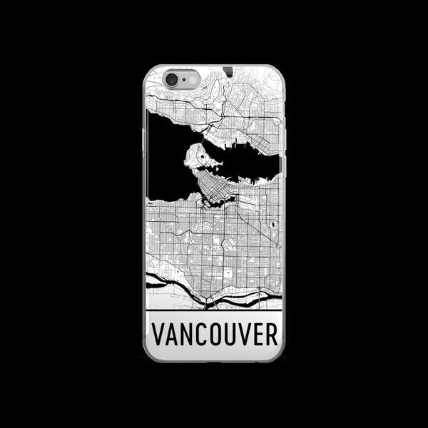 Vancouver Map iPhone 5 or 5s Case by Modern Map Art
