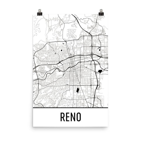 Nevada Gifts, Souvenirs, and NV Décor – Modern Map Art