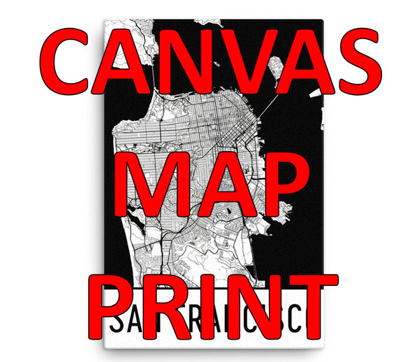 Canvas Art,  Print, Poster, Wall Art From $59.99- ModernMapArt