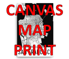 Canvas Art,  Print, Poster, Wall Art From $59.99- ModernMapArt